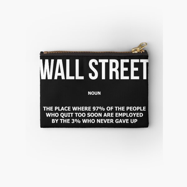 Item preview, Wall Street Definition Forex Stock Market Exchange Nasdaq Investor Trading Financial Quote designed and sold by SuccessHunters.