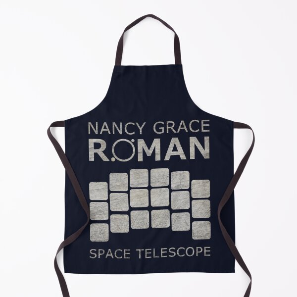 Item preview, NASA NGRST Nancy Grace Roman Space Telescope logo (steel) designed and sold by SolidEarthArt.