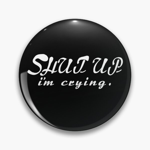 Item preview, Emotions eye bags shut up saying funny designed and sold by vibeno1.