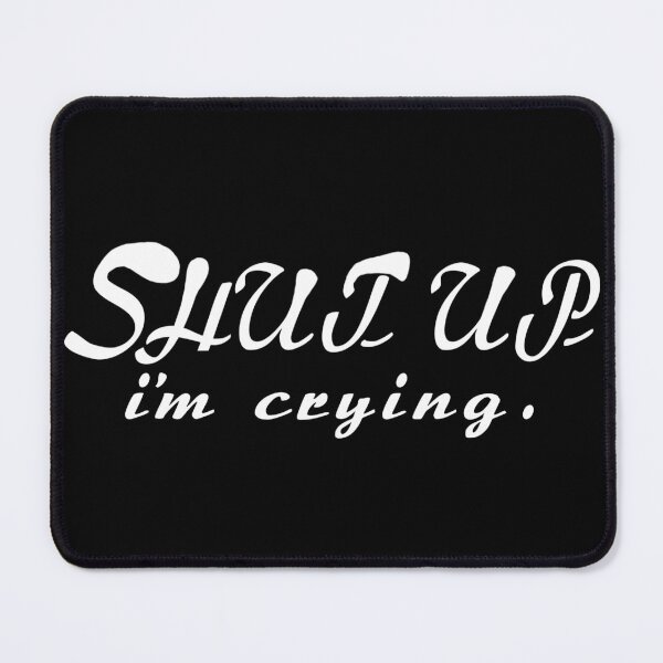 Item preview, Emotions eye bags shut up saying funny designed and sold by vibeno1.