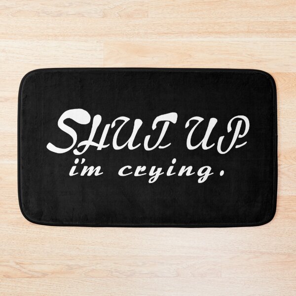 Item preview, Emotions eye bags shut up saying funny designed and sold by vibeno1.