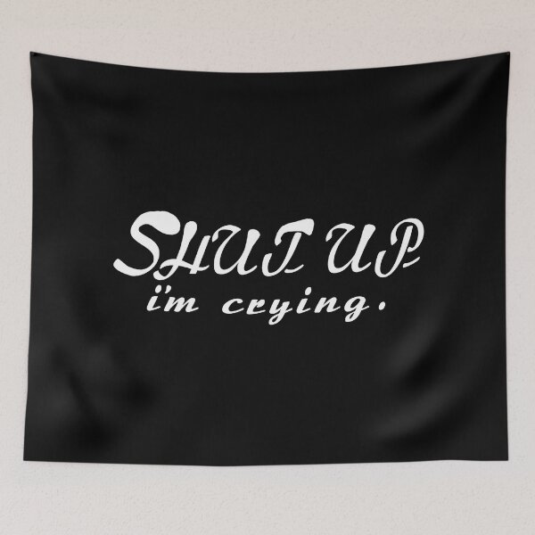 Item preview, Emotions eye bags shut up saying funny designed and sold by vibeno1.