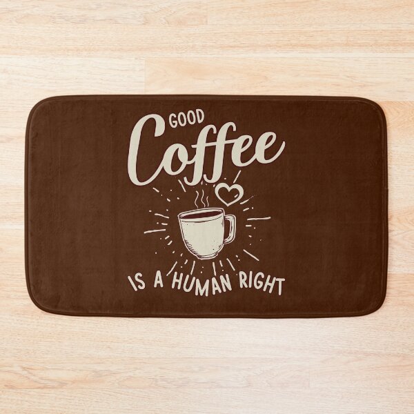 Item preview, Good Coffee is a human right designed and sold by Kawaiienfolie.