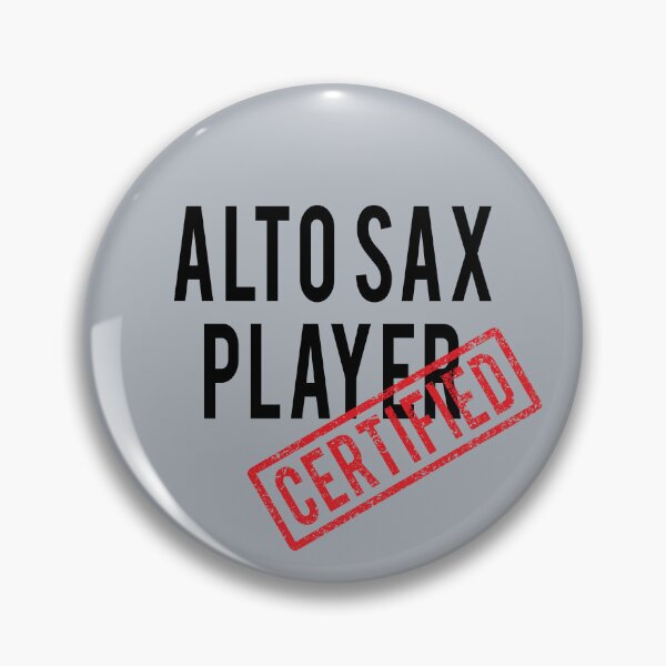 Item preview, Alto Saxophone Player Certified designed and sold by 2djazz.