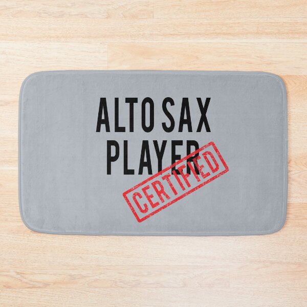Item preview, Alto Saxophone Player Certified designed and sold by 2djazz.