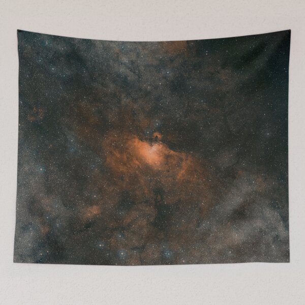 Item preview, Eagle Nebula (M16, NGC 6611) - Digitized sky survey image (constellation of Serpens) designed and sold by Raureif.