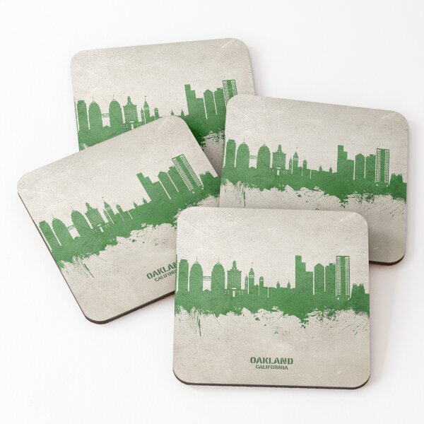 Item preview, Oakland California Skyline designed and sold by ArtPrints.