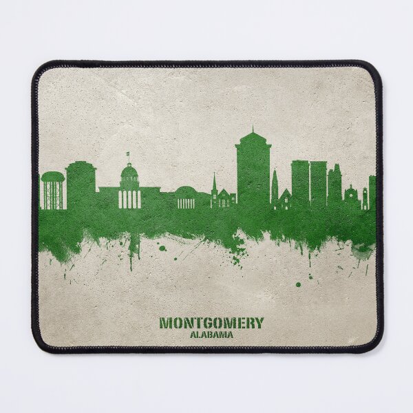 Item preview, Montgomery Alabama Skyline designed and sold by ArtPrints.