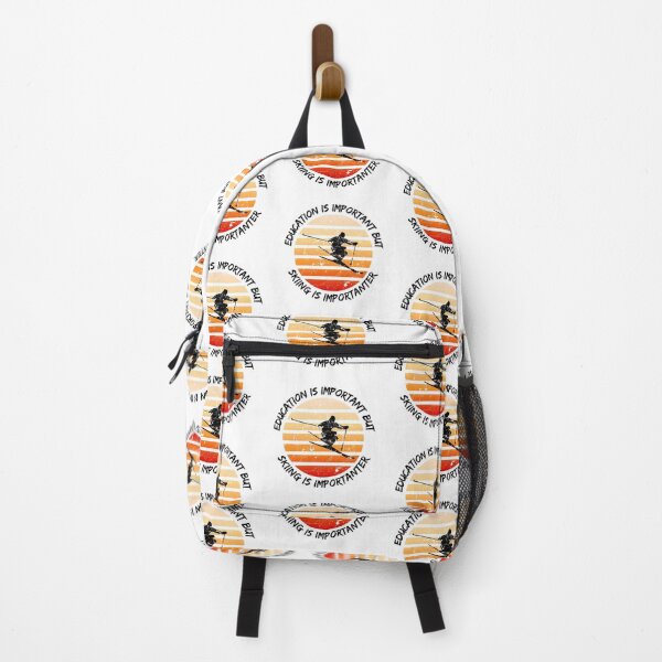 Item preview, Education Is Important But Skiing Is Importanter designed and sold by LuckyKermit.