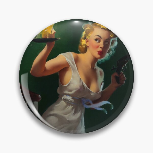 Item preview, Looking For Trouble by Gil Elvgren Remastered Xzendor7 Retro Old Masters Reproductions designed and sold by Xzendor7 Digital Art Creations.