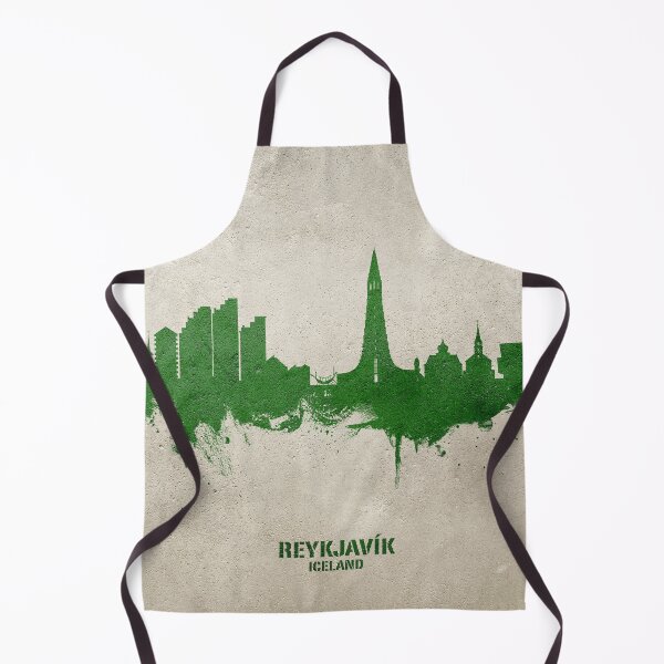 Artikelvorschau, Reykjavík Iceland Skyline entworfen und verkauft von ArtPrints.