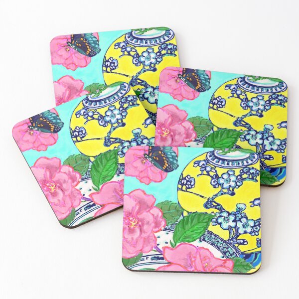 Item preview, Camellias and butterfly designed and sold by coolkatia.