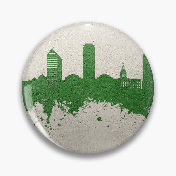 Item preview, Tallahassee Florida Skyline designed and sold by ArtPrints.