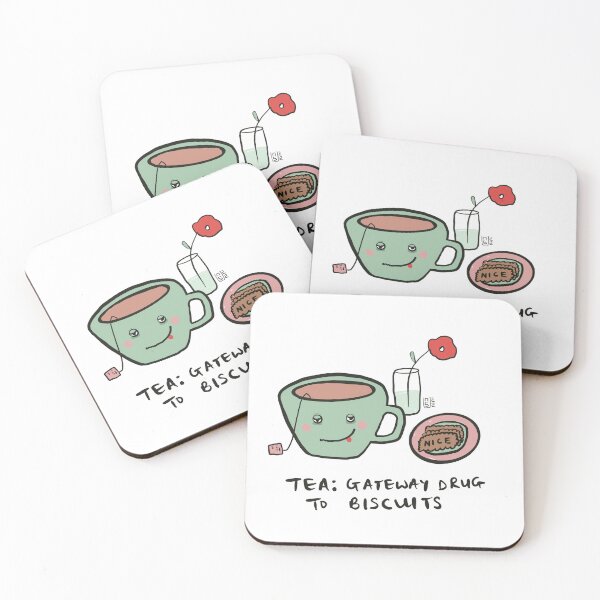 Item preview, Tea is the gateway drug to biscuits designed and sold by Nancie-Lane.