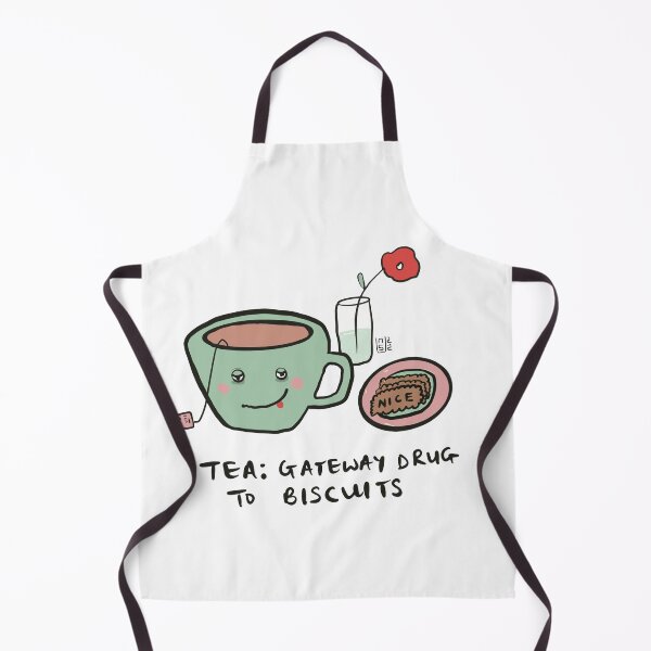 Item preview, Tea is the gateway drug to biscuits designed and sold by Nancie-Lane.