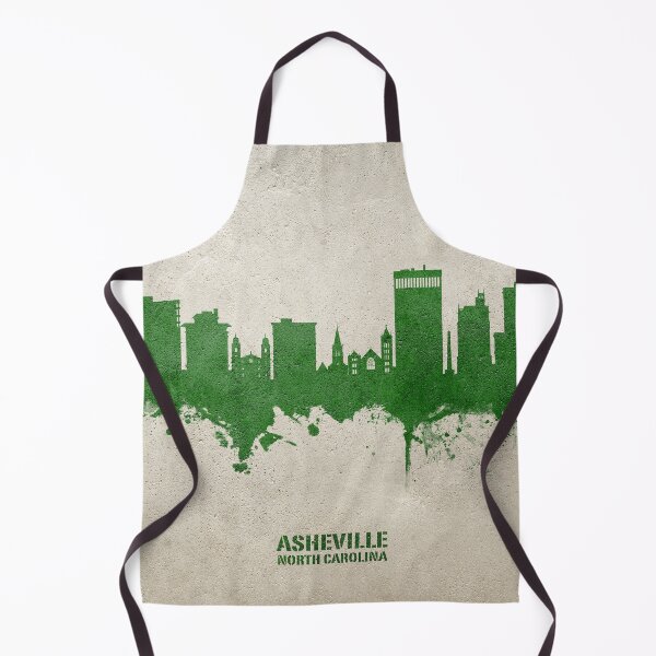 Item preview, Asheville North Carolina Skyline designed and sold by ArtPrints.