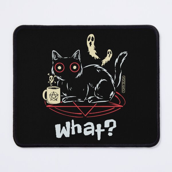 Item preview, Satanic cat says what? designed and sold by tomysuga.