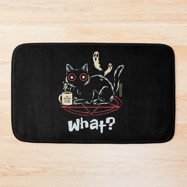 Item preview, Satanic cat says what? designed and sold by tomysuga.