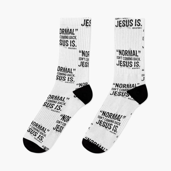 Item preview, Normal Isn't Coming Back Jesus Is revelation 1414 designed and sold by KateHortone.