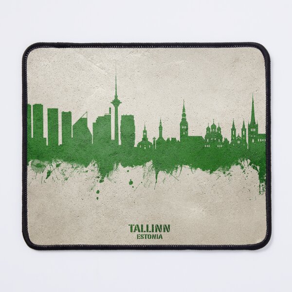 Item preview, Tallinn Estonia Skyline designed and sold by ArtPrints.