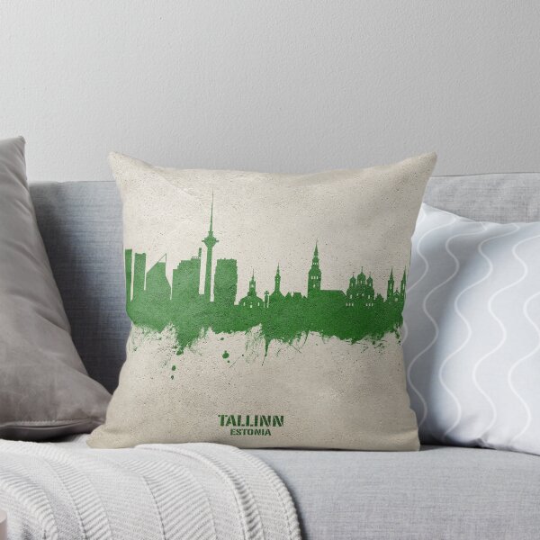 Artikelvorschau, Tallinn Estonia Skyline entworfen und verkauft von ArtPrints.