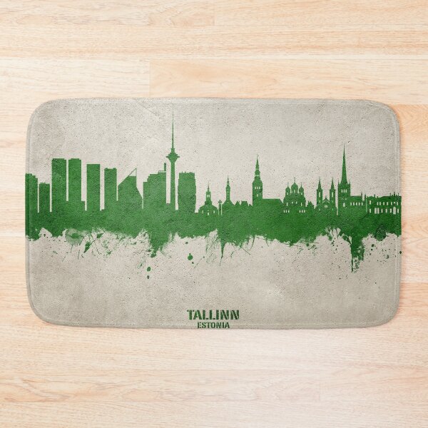 Item preview, Tallinn Estonia Skyline designed and sold by ArtPrints.