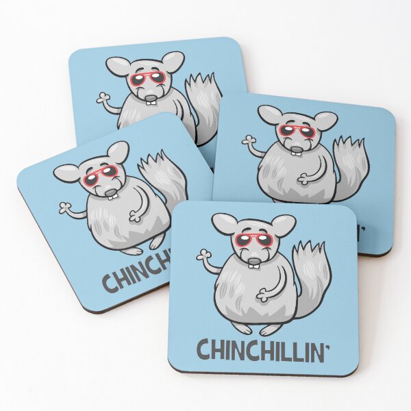 Item preview, Cool chinchilla chinchillin designed and sold by crazycollective.