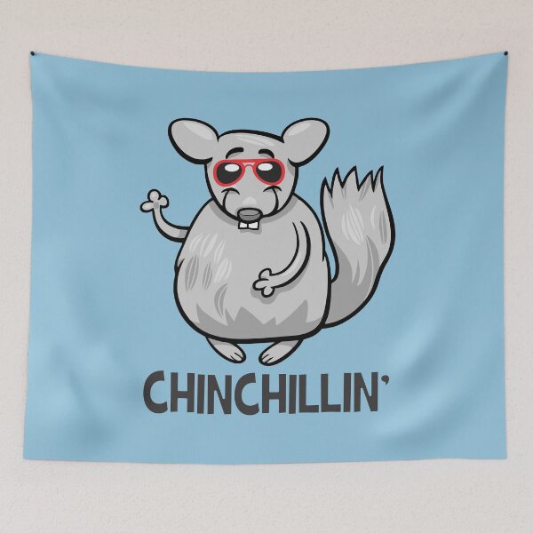 Item preview, Cool chinchilla chinchillin designed and sold by crazycollective.