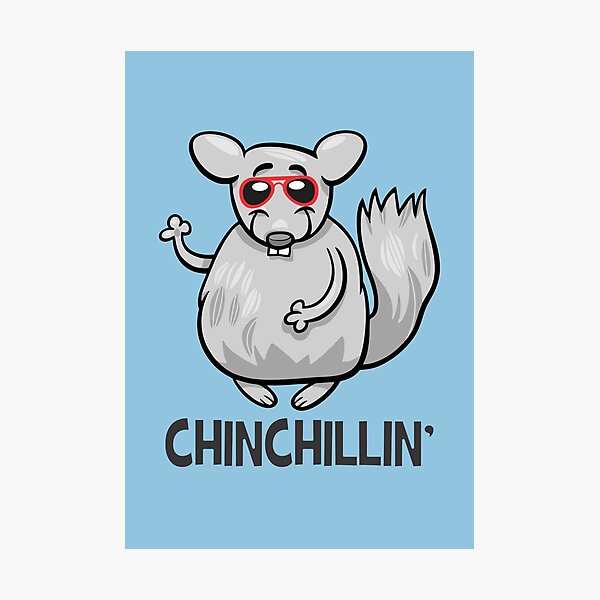 Artikelvorschau, Cooles Chinchilla-Chinchillin entworfen und verkauft von crazycollective.
