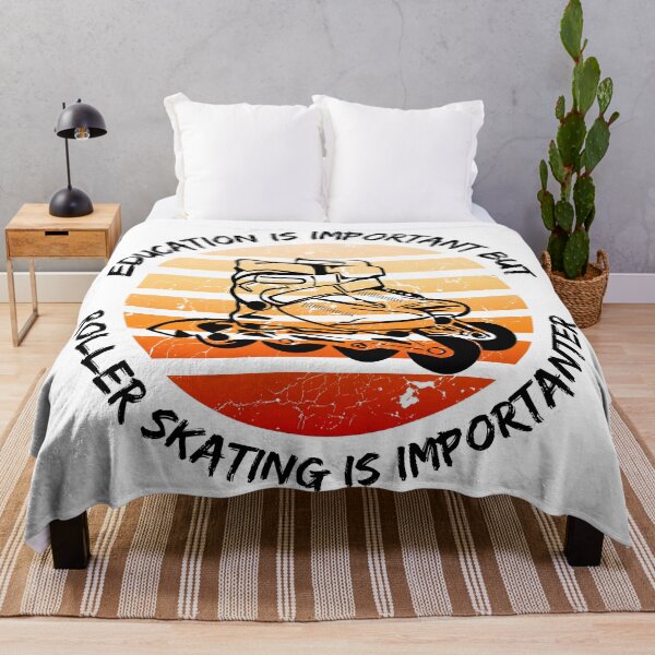 Item preview, Education Is Important But Roller Skating Is Importanter designed and sold by LuckyKermit.