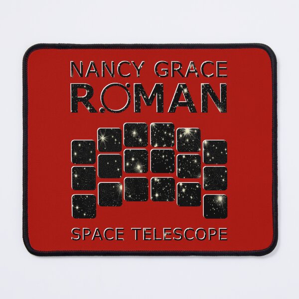 Item preview, NASA NGRST Nancy Grace Roman Space Telescope logo (stars) designed and sold by SolidEarthArt.