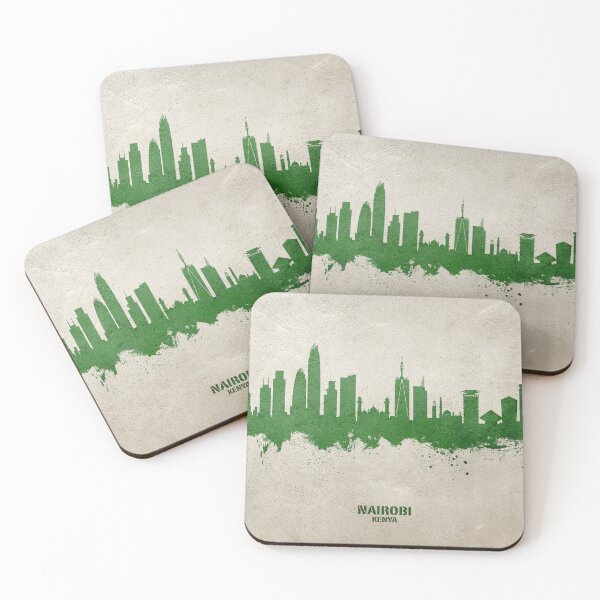 Item preview, Nairobi Kenya Skyline designed and sold by ArtPrints.