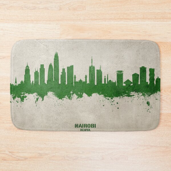 Item preview, Nairobi Kenya Skyline designed and sold by ArtPrints.