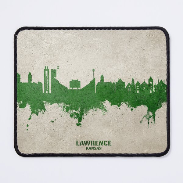 Item preview, Lawrence Kansas Skyline designed and sold by ArtPrints.