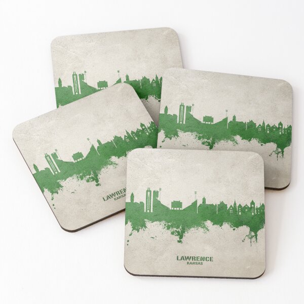 Item preview, Lawrence Kansas Skyline designed and sold by ArtPrints.