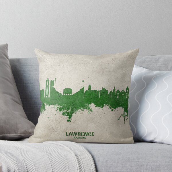 Artikelvorschau, Lawrence Kansas Skyline entworfen und verkauft von ArtPrints.