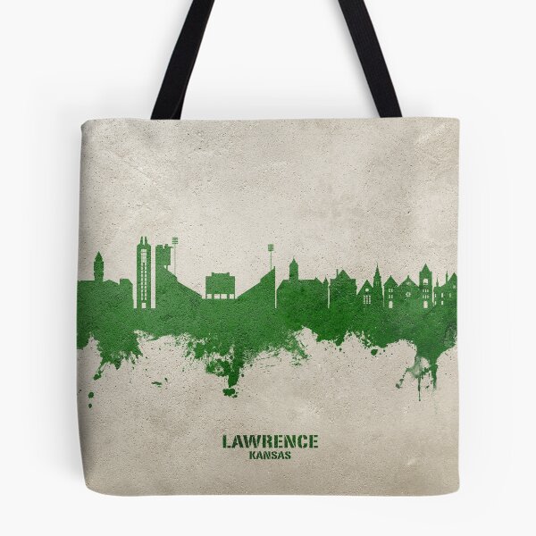 Artikelvorschau, Lawrence Kansas Skyline entworfen und verkauft von ArtPrints.