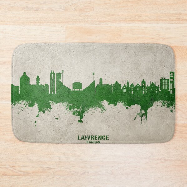 Item preview, Lawrence Kansas Skyline designed and sold by ArtPrints.