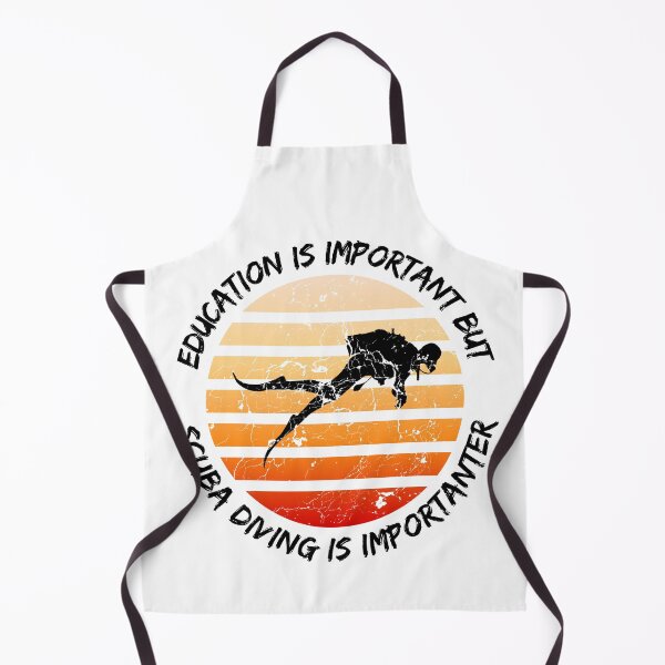 Item preview, Education Is Important But Scuba Diving Is Importanter designed and sold by LuckyKermit.
