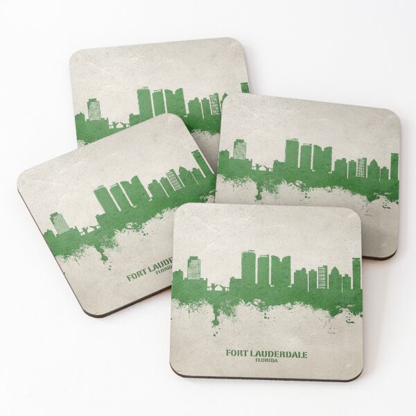 Item preview, Fort Lauderdale Florida Skyline designed and sold by ArtPrints.