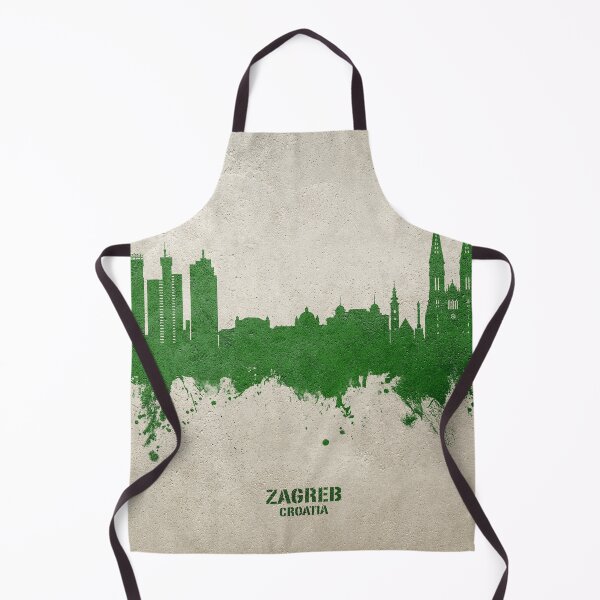 Item preview, Zagreb Croatia Skyline designed and sold by ArtPrints.