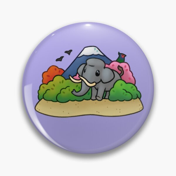 Item preview, Naumann's Elephant Chibi designed and sold by NarwhalerArt.