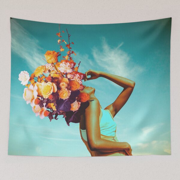 Item preview, Beautiful surreal flower head  designed and sold by Yasmine khalifa.