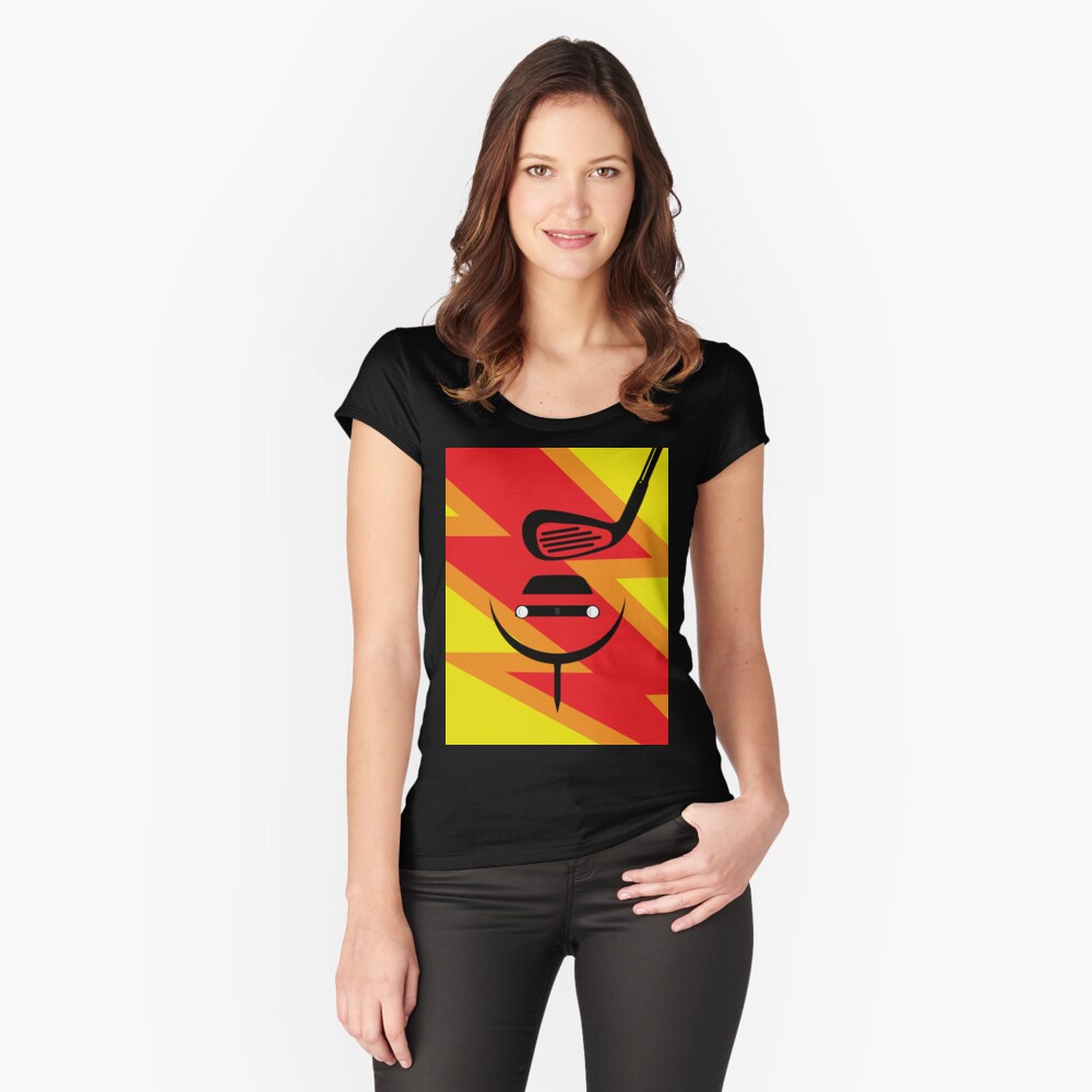 Item preview, Fitted Scoop T-Shirt designed and sold by FridPix.