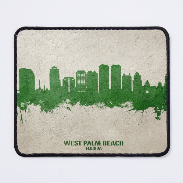 Item preview, West Palm Beach Florida Skyline designed and sold by ArtPrints.