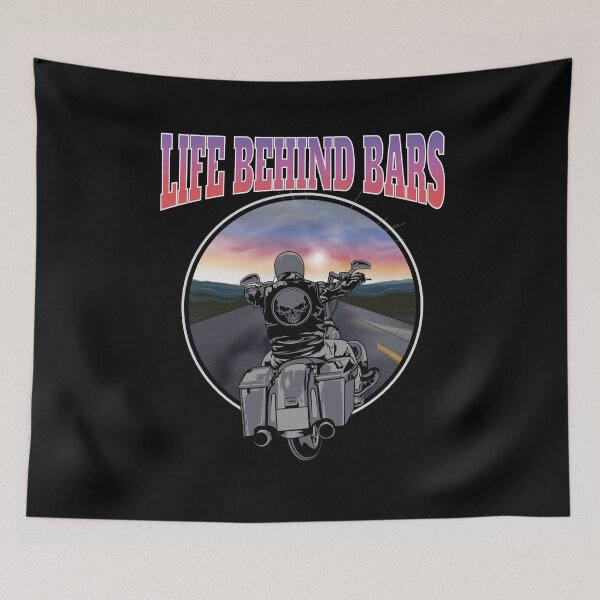 Item preview, Life behind bars, Live to ride, Biker lover designed and sold by Lekrock.