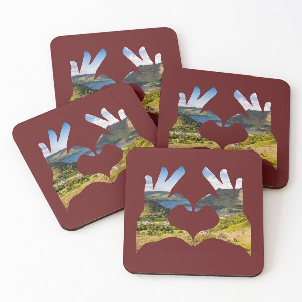 Item preview, I love the Lake District - Hands Heart - #41 designed and sold by WildBerryMount.