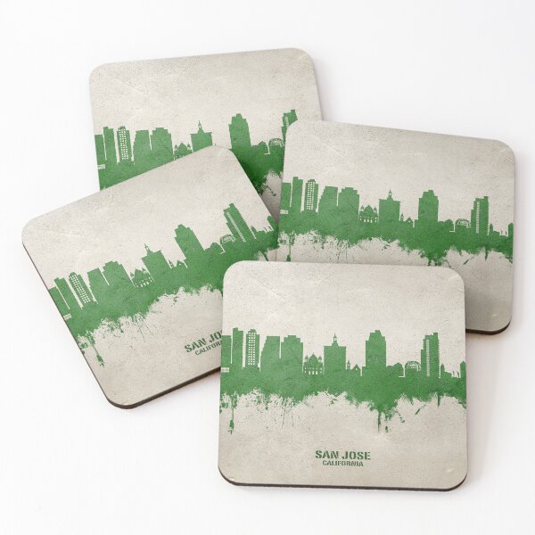 Item preview, San Jose California Skyline designed and sold by ArtPrints.