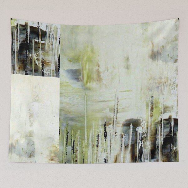 Item preview, Gray White and Cream - Line Up designed and sold by therawcanvas.