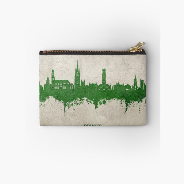 Item preview, Bruges Belgium Skyline designed and sold by ArtPrints.